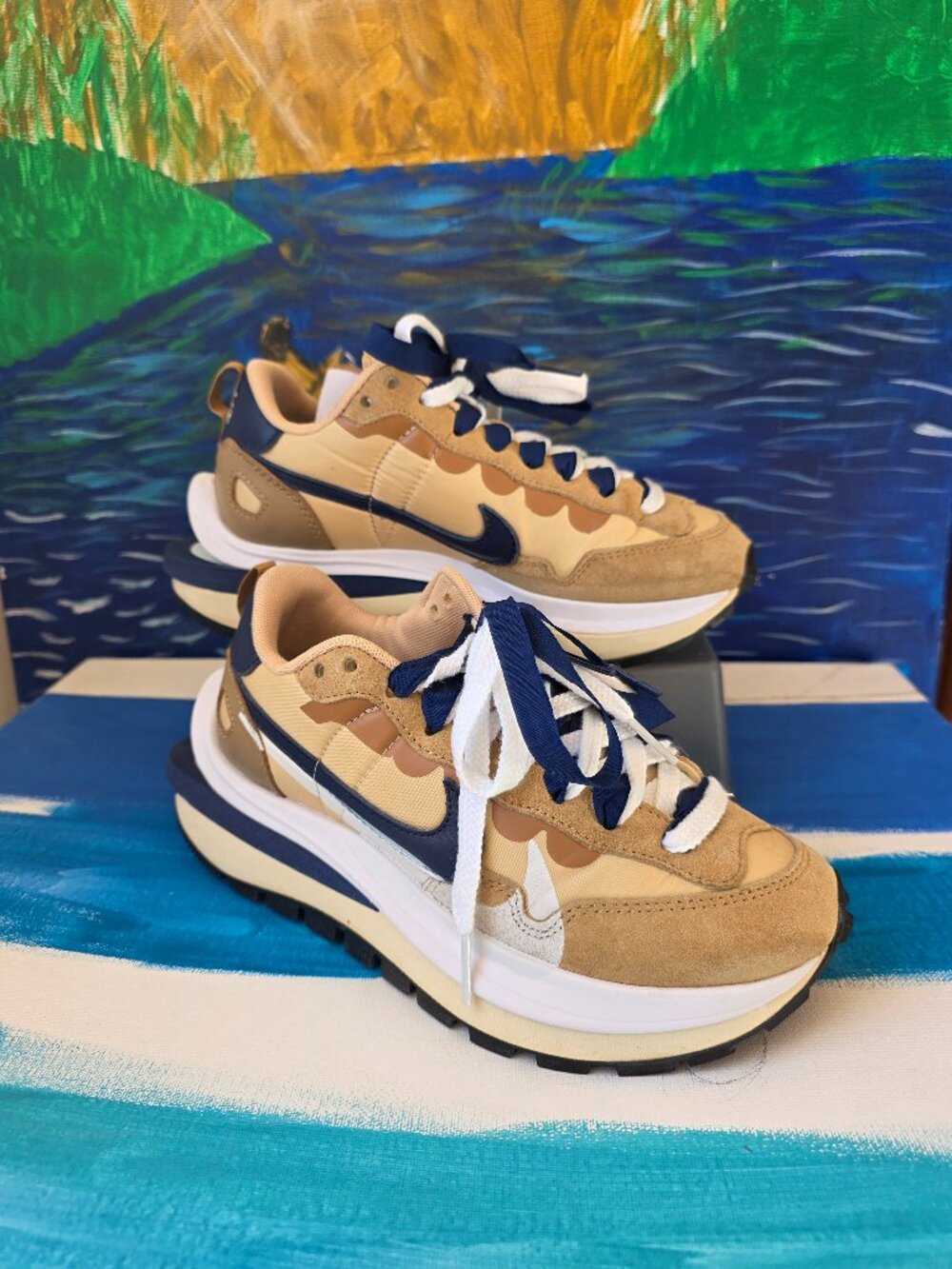 Womens Nike vapor waffle sacai